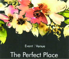 the perfect place event venue logo