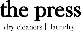 the press dry cleaners logo