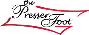 the presser foot logo