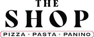 the shop pizza pasta & panino logo