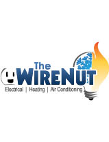 the wire nut - electrical logo