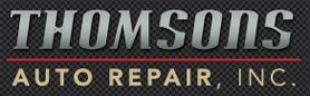 thomson's auto repair logo