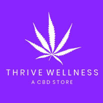 thrive wellness - a cbd store logo