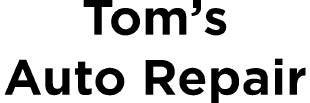 tom's auto repair logo