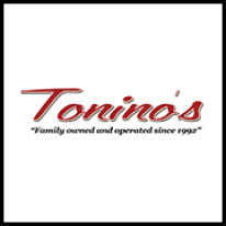 tonino's pizza & italian eatery logo