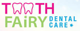 tooth fairy dental care logo