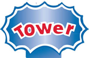 tower car wash blue island logo