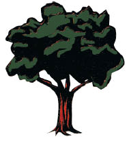 k.c. tree service logo
