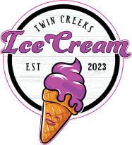 twin creeks ice cream logo
