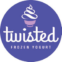 twisted frozen yogurt logo