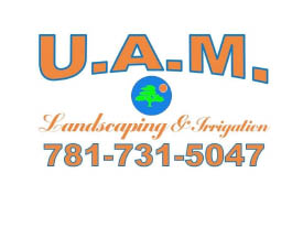 u.a.m. landscaping & irrigation logo