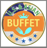 **bd** us and asian buffet logo
