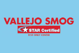 vallejo smog test only logo