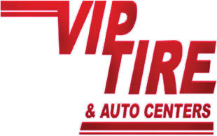 vip tire & auto centers logo