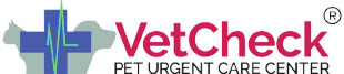 vet check pet urgent care center - york pa logo