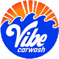 vibe car wash logo