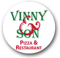 vinny & son pizza logo