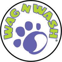 wag n' wash - colorado springs, littleton & castle logo