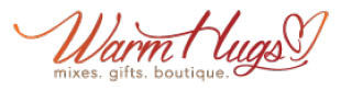 warm hugs mixes and gifts boutique logo
