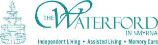 the waterford in smyrna assisted living logo