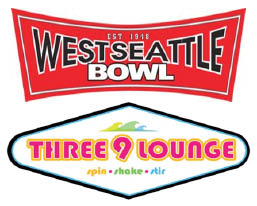 west seattle bowl & three 9 lounge logo