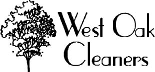 west oak cleaners logo