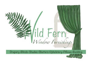 wild fern window furnishings logo