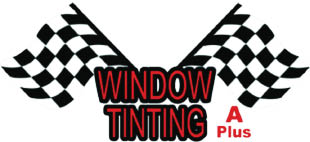 window tinting a plus logo