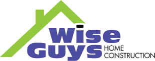 wise guys roofing logo