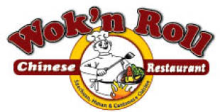 wok'n roll chinese restaurant logo
