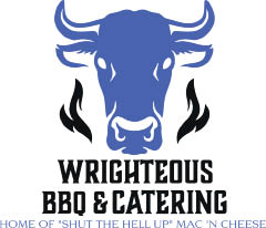 wrighteous bbq & catering logo