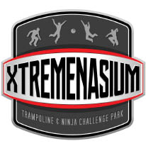 xtremenasium trampoline park & ninja challenge par logo