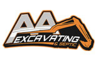 a & a excavating and septic llc logo