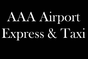 aaa airport express and taxi logo