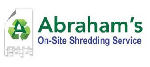 abraham's onsite shredding service logo