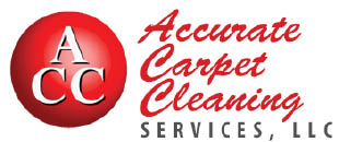 accurate carpet cleaning services and restoration logo