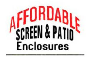 affordable screen and patio enclosures logo