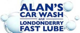 alan's car wash logo