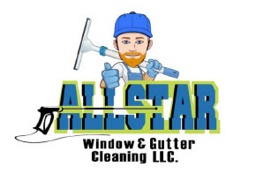allstar window & gutter cleaning logo