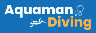 aquaman diving logo