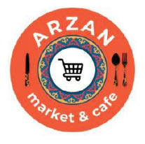 arzan market & cafe logo