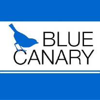 blue canary auto repair logo