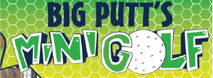 big putts mini golf & arcade logo