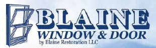 blaine window & door logo