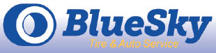 bluesky tire & auto - duluth logo