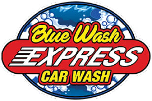 blue wash express logo