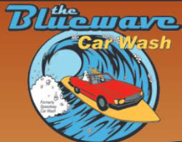 blue wave car wash 111 logo