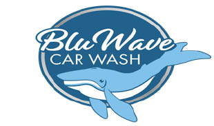 blu wave car wash logo