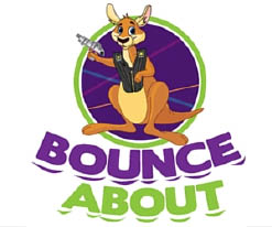bounce about logo