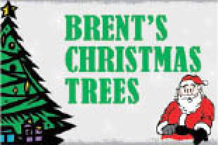 brent's christmas trees logo